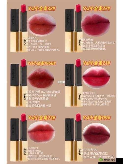 YSL 千人千色 AE86V9 口红系列解析:全方位深度解读与产品特点剖析